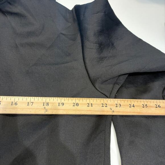 Zara Black Oversized Hooded Parka Large 4087/358/800 - Picture 9 of 11